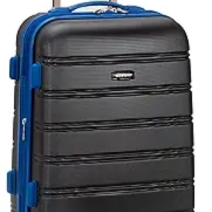 Rockland Melbourne 20-Inch Carry-On Luggage - Expandable Hardside Spinner Wheel Suitcase
