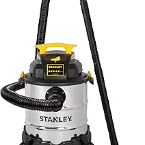 Stanley SL18116 6 Gallon Wet/Dry Vacuum - 4 HP Stainless Steel Tank