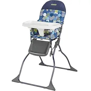 Cosco Kids Simple Fold Highchair - Portable, Lightweight & Easy Clean Baby Chair