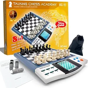 iCore Electronic Chess Set - AI Chess Board with 30 Skill Levels for Kids & Adults