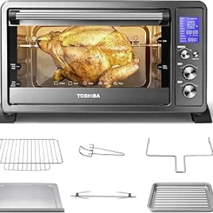 TOSHIBA 6-Slice Convection Toaster Oven 10-in-1 with Rotisserie | 1500W