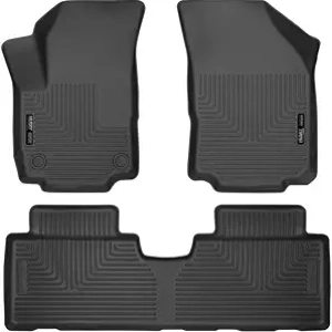 Husky Liners Weatherbeater Floor Mats 2018-2024 Chevy Equinox | 3-Piece Black