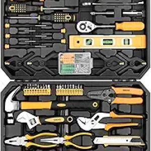 DEKOPRO 228 Piece Socket Wrench Tool Set - Professional Auto Repair Kit with Toolbox