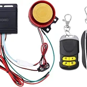 Universal Motorcycle Alarm System 12V Anti-Theft with Dual Remote Control