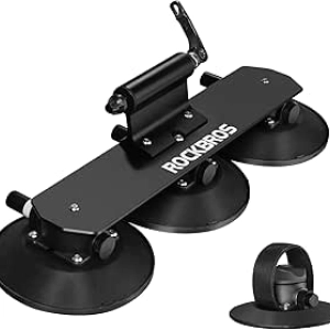 ROCKBROS Suction Cup Bike Rack for Car Roof - Universal Quick Release Carrier