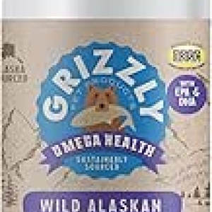 Grizzly Omega-3 Liquid Supplement for Dogs & Cats | Wild Alaskan Fish