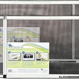 Fenestrelle Expandable Window Screen 15″H × 21-40″W | Adjustable Fiberglass Mesh, 2-Pack
