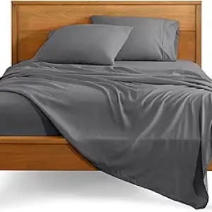 Bare Home Queen Sheet Set - 1800 Luxury Microfiber Bedding | Ultra-Soft & Deep Pocket