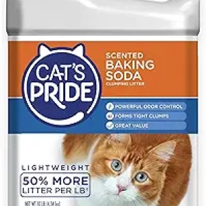 Cat's Pride Lightweight Clumping Litter with Baking Soda - 10 lbs