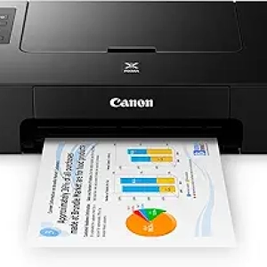 Canon PIXMA TS202 Inkjet Photo Printer - Compact Black USB Printer for Documents & Photos