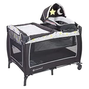 Baby Trend Lil' Snooze Deluxe II Nursery Center with Canopy & Changing Table