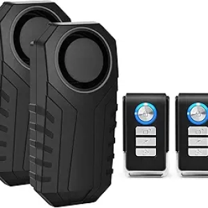 Wireless Bike Alarm 113dB - Anti-Theft eBike Alarm with Remote Control & Motion Sensor