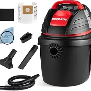 Shop-Vac 9303511 2.5 Gallon Wet Dry Vacuum - 2.5 HP Portable Cleaner