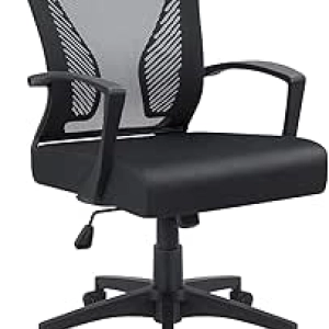 Furmax Ergonomic Office Chair - Mesh Mid Back Computer Desk Chair with Lumbar Support