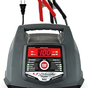 Schumacher SC1281 6A/100A Battery Charger & Engine Starter - 5-in-1 Solution for All Vehicles