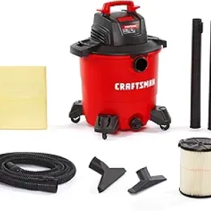CRAFTSMAN 9 Gallon Wet Dry Shop Vacuum 4.25 HP - Portable Garage Vac with Blower