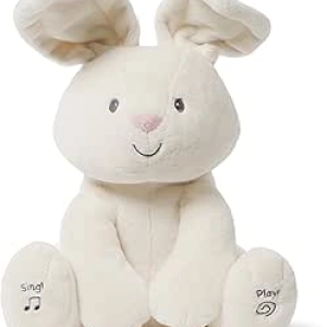 GUND Baby Flora The Bunny Animated Plush - Interactive Singing Stuffed Animal Toy