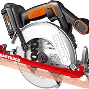 Worx WX530L 20V Cordless Circular Saw with ExacTrack - 6.5" Compact Power Tool