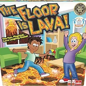 Floor is Lava Game - Active Family Board Game for Kids & Adults
