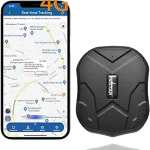 4G GPS Tracker for Vehicles - Real-Time Magnetic Car Tracking Device with Geo-Fence