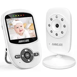 ANMEATE Digital Baby Monitor with Night Vision - 960ft Wireless Range & 2-Way Talk