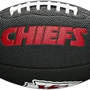 Wilson NFL Soft Touch Mini Football - Black Chiefs