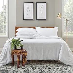 Luxury Bamboo Rayon Duvet Cover Set Full/Queen - Ultra Soft 3-Piece with Pillow Shams