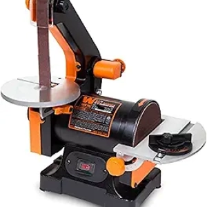 WEN 6515T Benchtop Belt and Disc Sander - 1x30 Belt & 5 Inch Disc