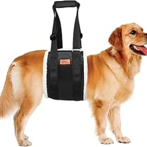 Adjustable Dog Lift Harness for Large Dogs | Hind Leg Support & Rehabilitation