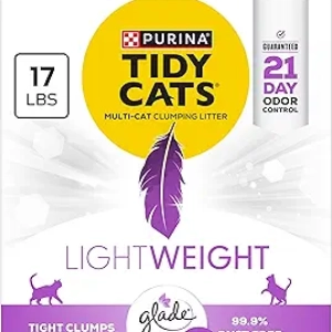 Purina Tidy Cats Lightweight Clumping Cat Litter - 17 lb Multi-Cat Formula