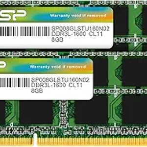 Silicon Power 16GB DDR3L 1600MHz Laptop RAM Kit - SODIMM Memory Upgrade