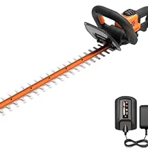 WORX WG261 22" Cordless Hedge Trimmer - 20V Battery & Charger Included