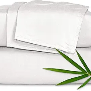 King Bamboo Sheets 100% Organic Viscose - Cooling, Soft & Breathable Bed Sheet Set