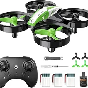 Holy Stone Mini Drone HS210 for Kids & Beginners - Auto Hover, 3D Flips, 3 Batteries