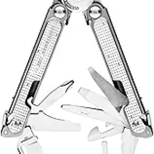 LEATHERMAN FREE P2 Multitool | 19 One-Hand Tools | Made in USA