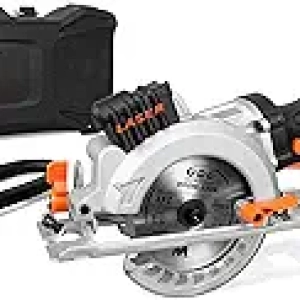 WEN 3625 5-Amp 4-1/2" Beveling Circular Saw with Laser & Case