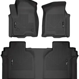 Husky Liners Weatherbeater Floor Mats for Silverado & Sierra 1500/2500/3500 (2019-2025)