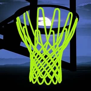 Glow Basketball Net - Luminous LED Nightlight Outdoor Sports Net