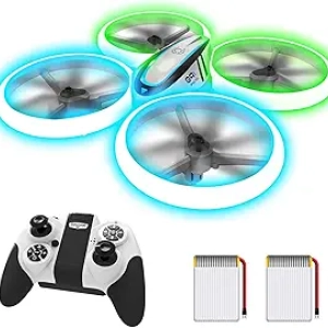 Q9s LED Drone for Kids - Easy to Fly RC Quadcopter with Altitude Hold & Headless Mode