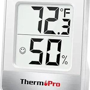 ThermoPro TP49 Digital Hygrometer - Indoor Thermometer with Humidity Monitor