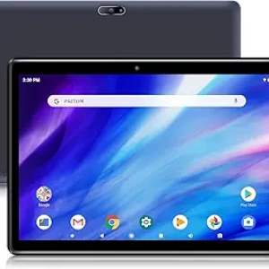PRITOM 10 Inch Android 13 Tablet - 64GB, HD IPS Display, Dual Camera, WiFi