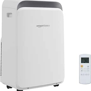 Amazon Basics 10000 BTU Portable Air Conditioner - 3-in-1 Cooling Unit for 450 Sq Ft