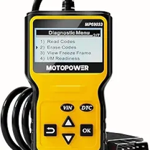 MOTOPOWER MP69033 OBD2 Scanner - Engine Diagnostic Code Reader for All Cars Since 1996