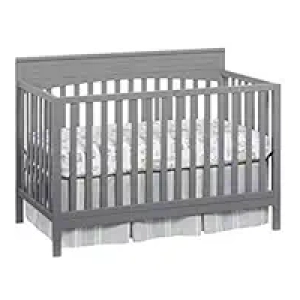 Oxford Baby Harper 4-in-1 Convertible Crib - Dove Gray, GreenGuard Gold Certified
