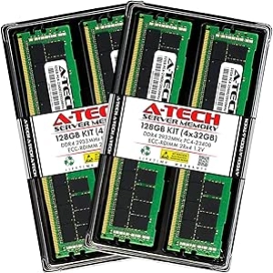 128GB DDR4 RAM Kit for Mac Pro 2019 | A-Tech ECC RDIMM 2933MHz