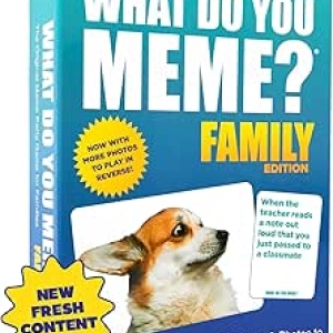 WHAT DO YOU MEME? Family Edition - Viral TikTok Card Game for Kids 8+
