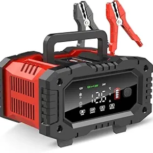 YONHAN 20A Smart Battery Charger 12V/24V LiFePO4 & Lead Acid - Auto Maintainer w/ Winter Mode