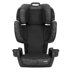 Evenflo GoTime LX Booster Car Seat - Chardon Black | Safety & Comfort