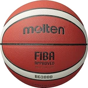 Molten FIBA Approved Basketball Size 7 - Official 28.5" Indoor/Outdoor Ball