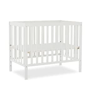 Dream On Me Edgewood 4-in-1 Convertible Mini Crib - GreenGuard Gold Certified